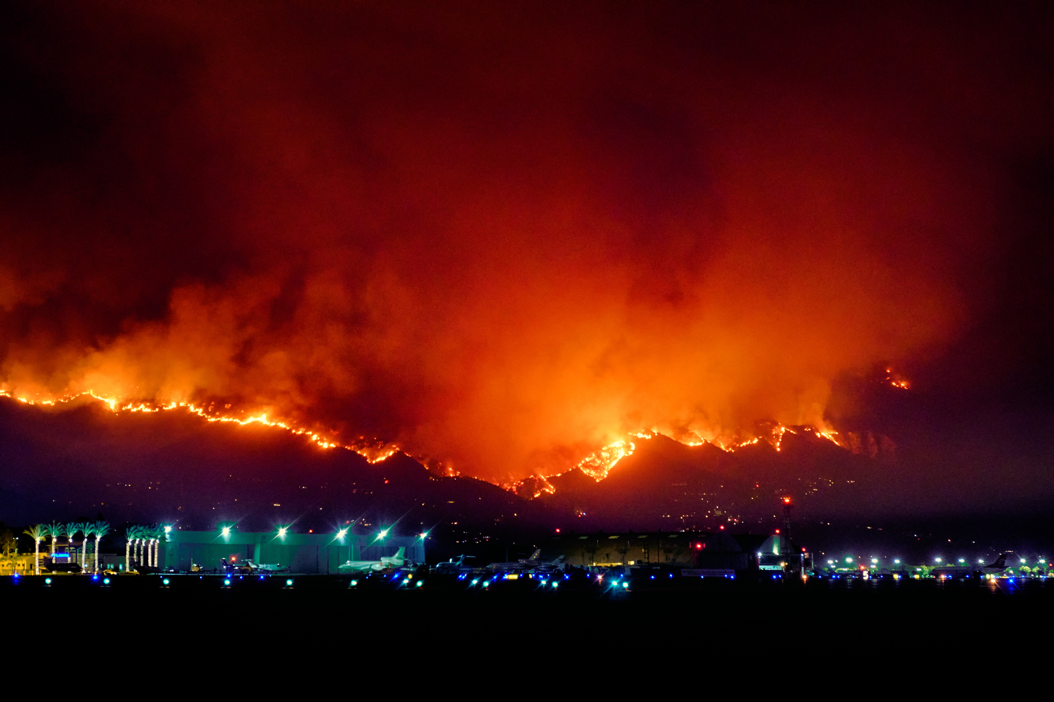 Los Angeles&#039; largest wildfire to date, which burned more than 7,000 acres in the Verdugo Mountains area