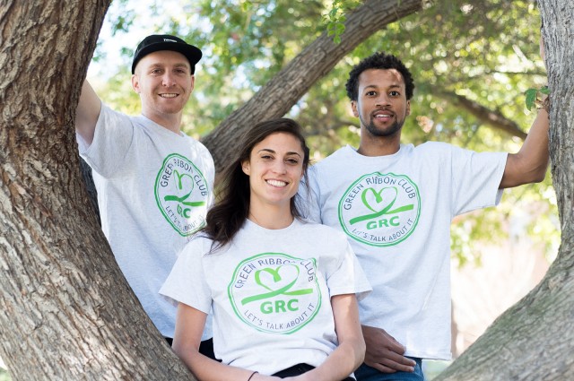 Graduate students in public health established the Green Ribbon Club at UCLA to destigmatize mental health and unify different mental health and suicide awareness groups on campus. (Anna Moreno-Takegami/Daily Bruin)