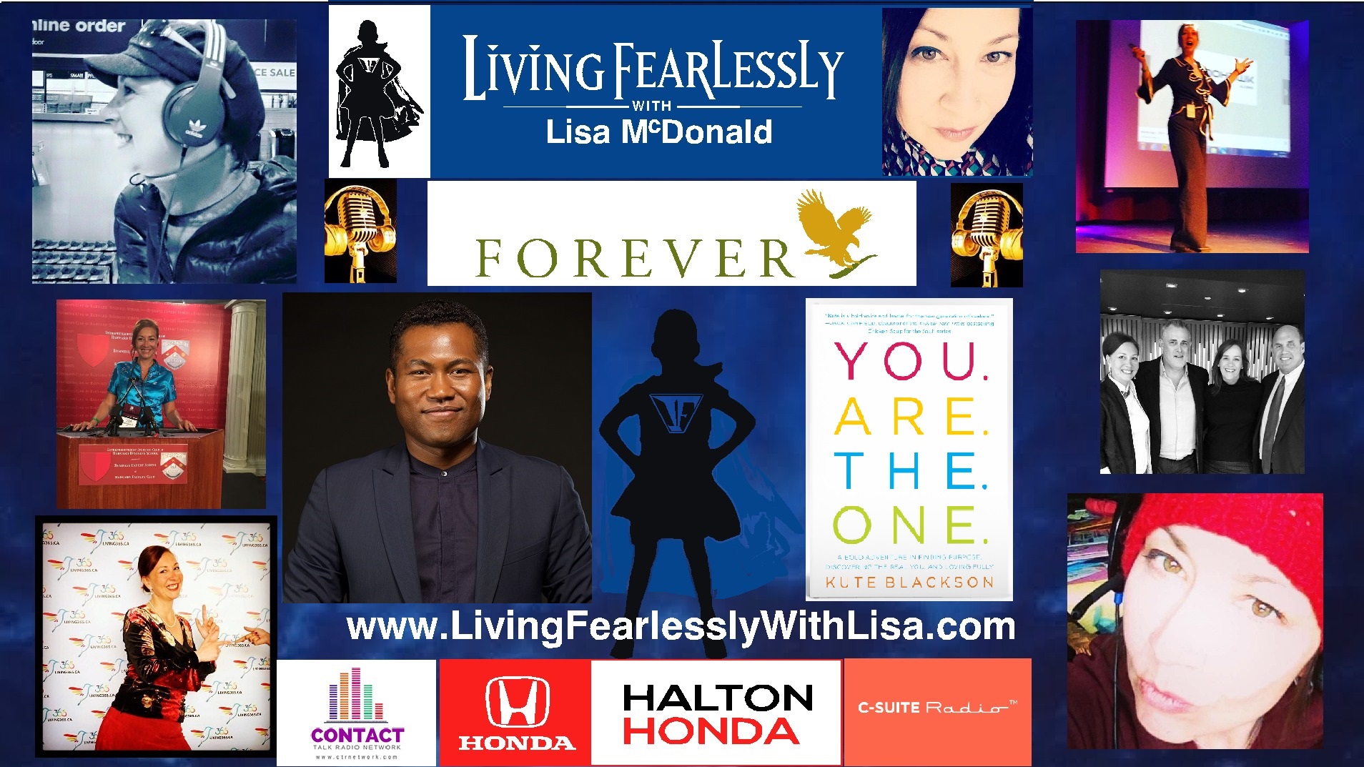 Kute Blackson on Living Fearlessly with Lisa McDonald 3-30-18