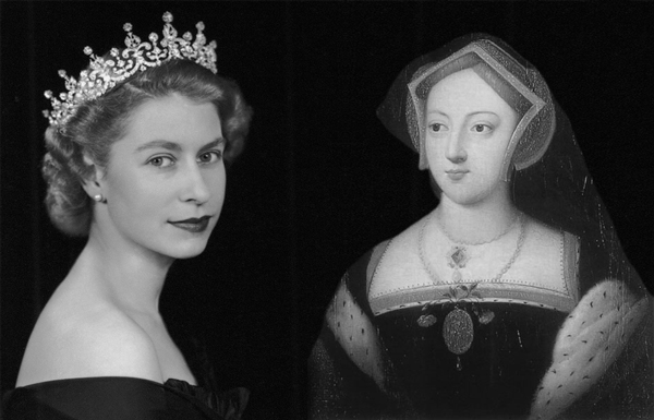 Elizabeth II and Mary Boleyn