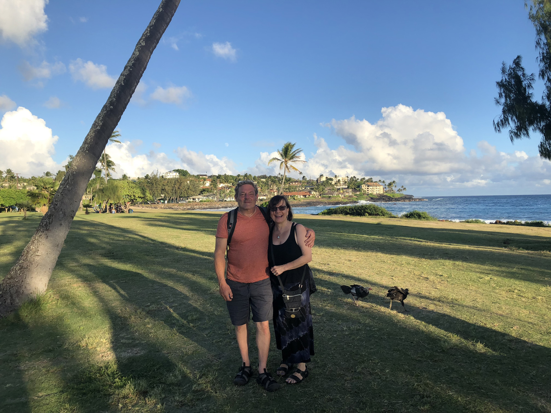 Richard Bilow and Kathy Leonardo in Kauai, Hawaii