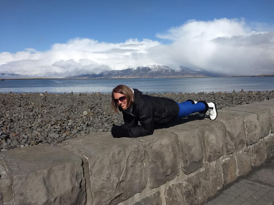 Planking in Reykjavik