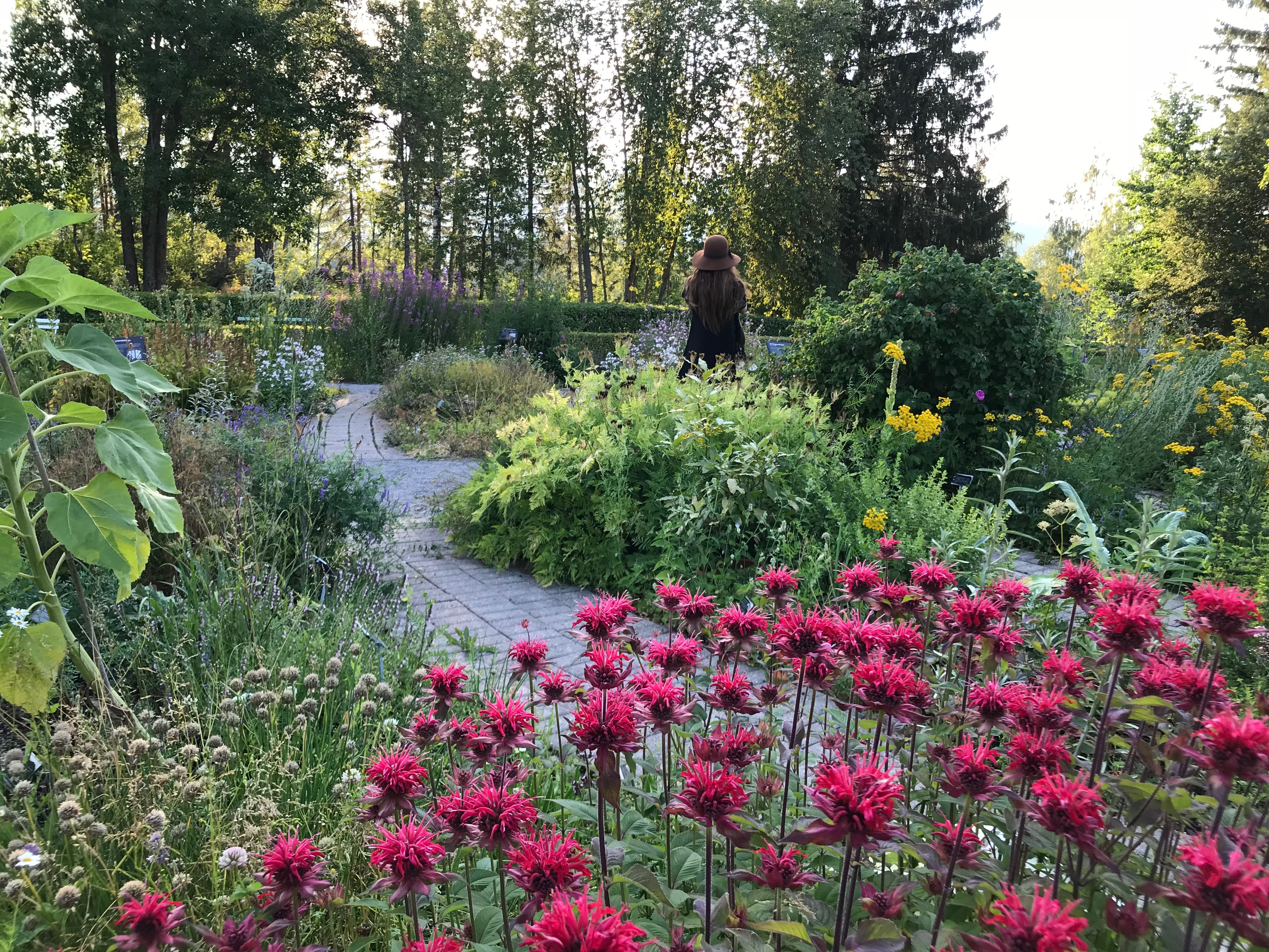 meditative gardens in Stenegård Sweden