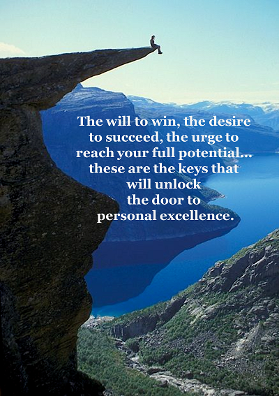 pursuit of excellence by lisa mcdonald #LivingFearlessly