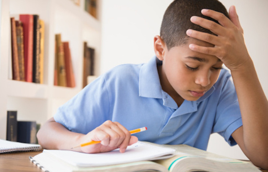 homework gives students stress