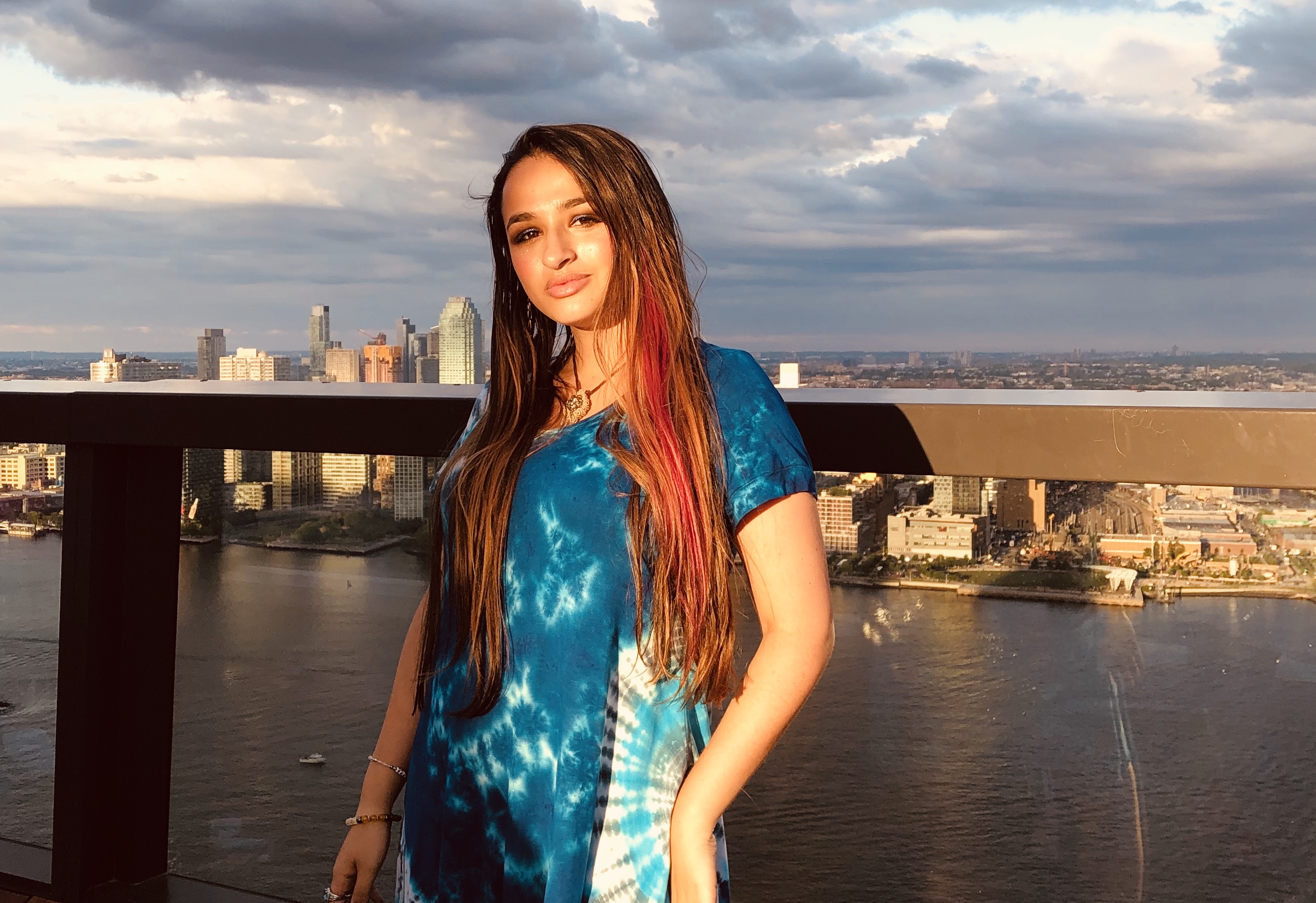 Jazz Jennings in NYC on June 6, 2019. Photo Credit: Lindsey Benoit O&#039;Connell for Thrive Global.