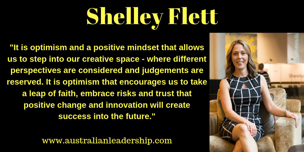 Shelley Flett on optimism and innovatio
