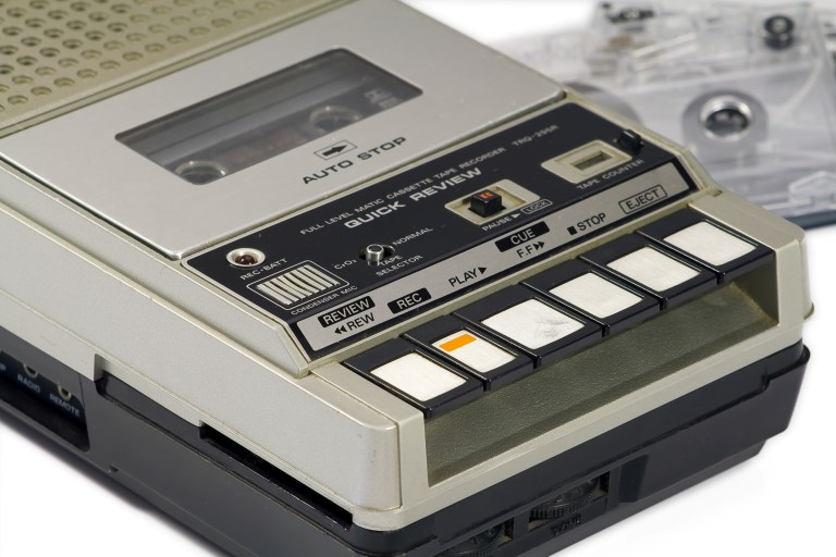 My first cassette recorder