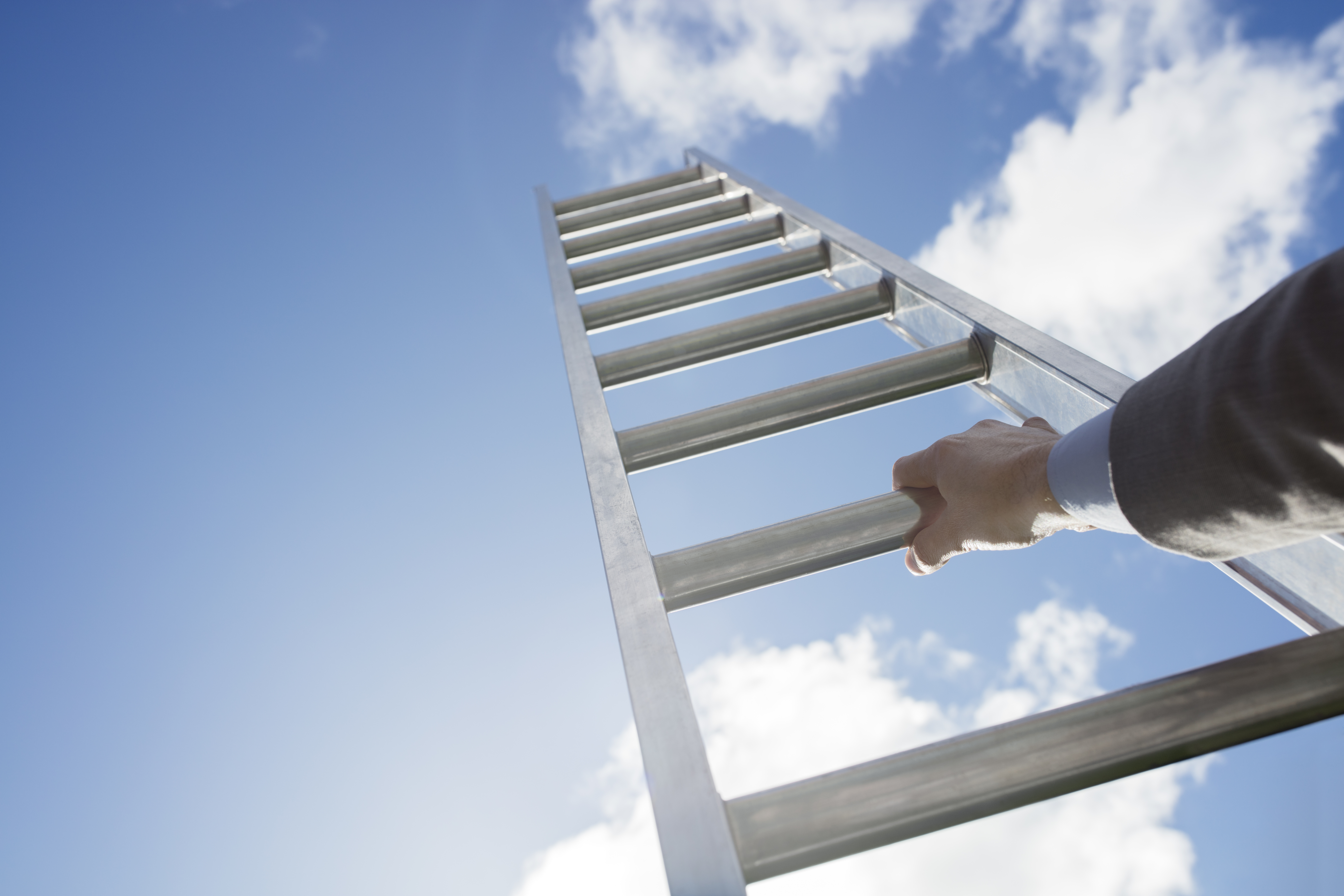Fight your way to the top and leave a ladder behind for others to use