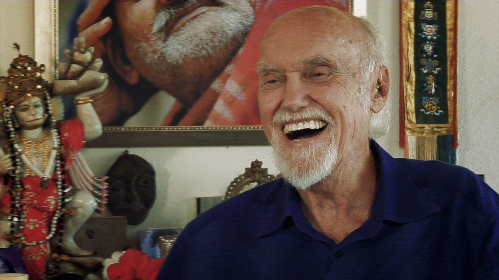Ram Dass in a still from the upcoming documentary &#039;Becoming Nobody&#039; by Jamie Catto