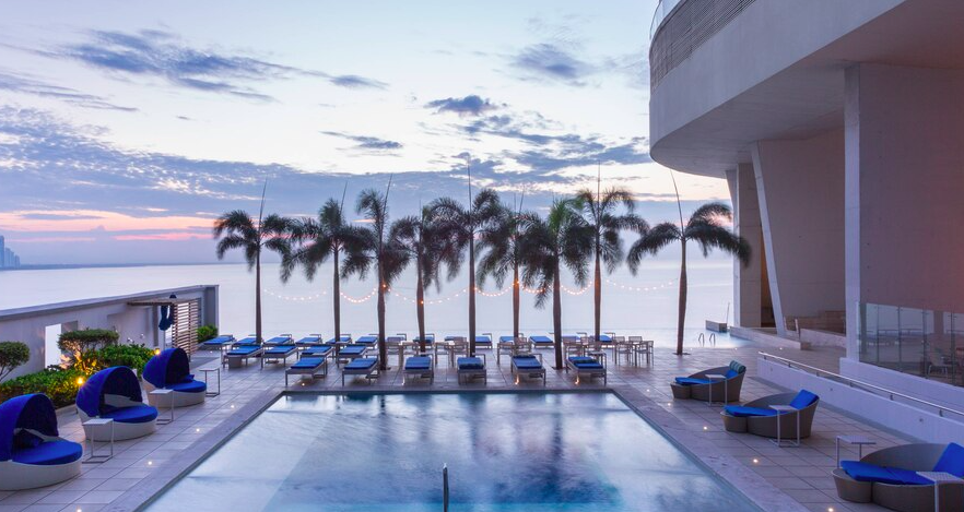 Poolside @JW Marriott Panama