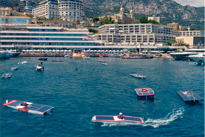 From the Yacht Club de Monaco