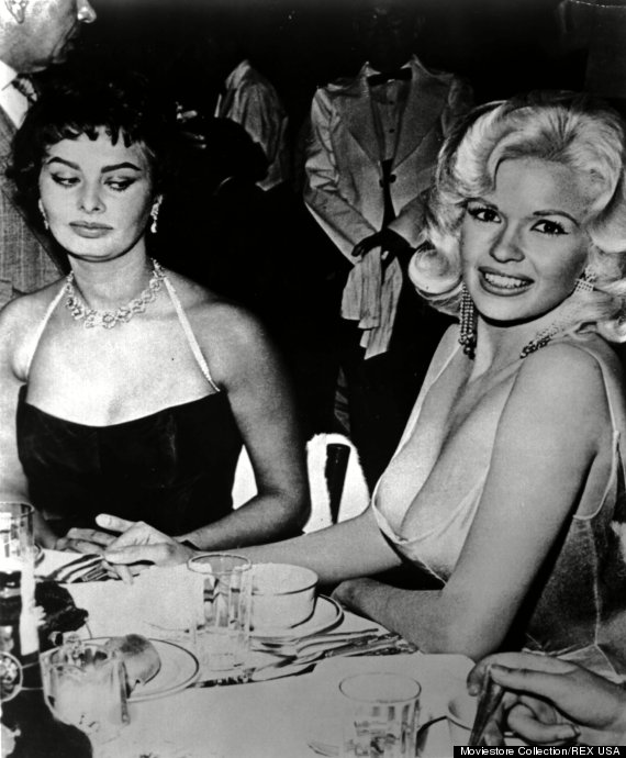 Photo by Moviestore Collection/Rex/REX USA (939453a)
Jayne Mansfield ,  Jayne Mansfield,  Sophia Loren
Film and Television