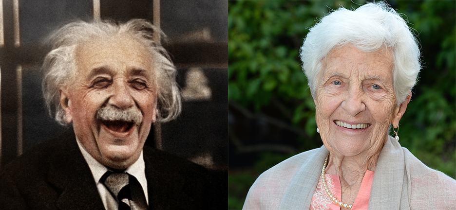 Albert Einstein and Betty Stone