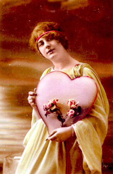Valentine&#039;s Day Card from c.1910
