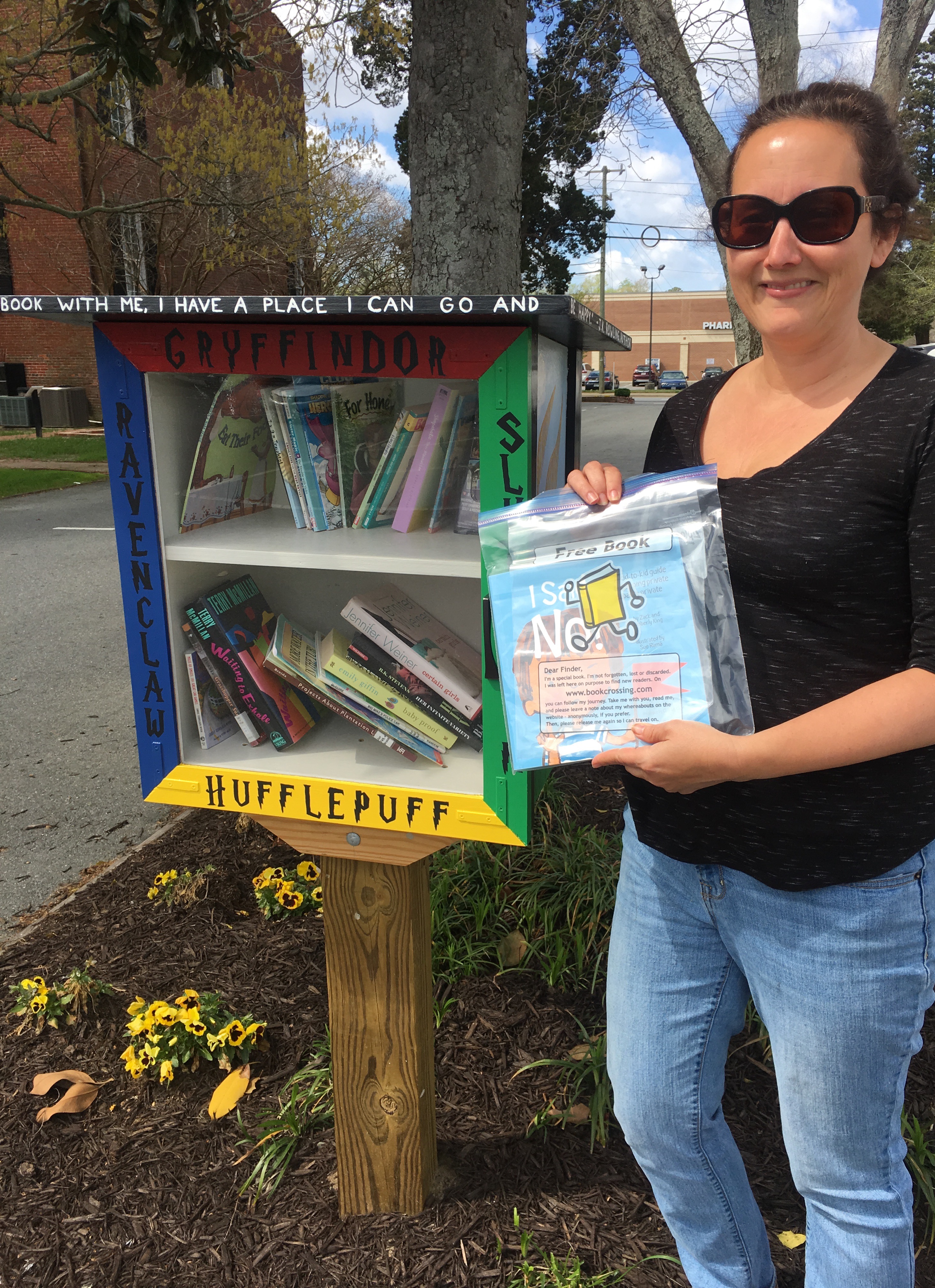 Always a good time to donate a book! Give one, take one.