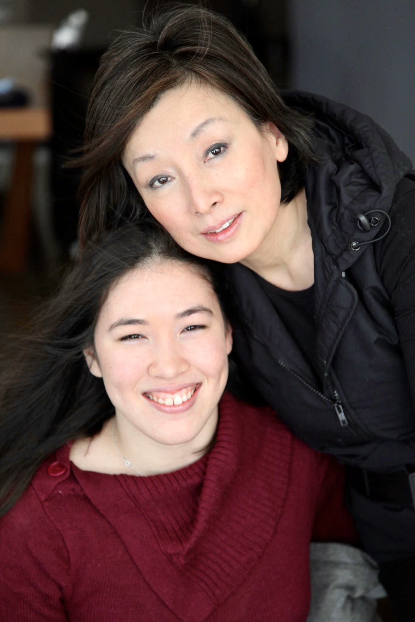 Author Xian Horn and Her Mother
