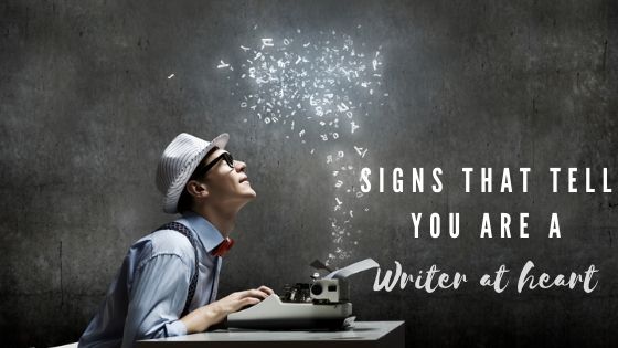 signs that tell you are a writer