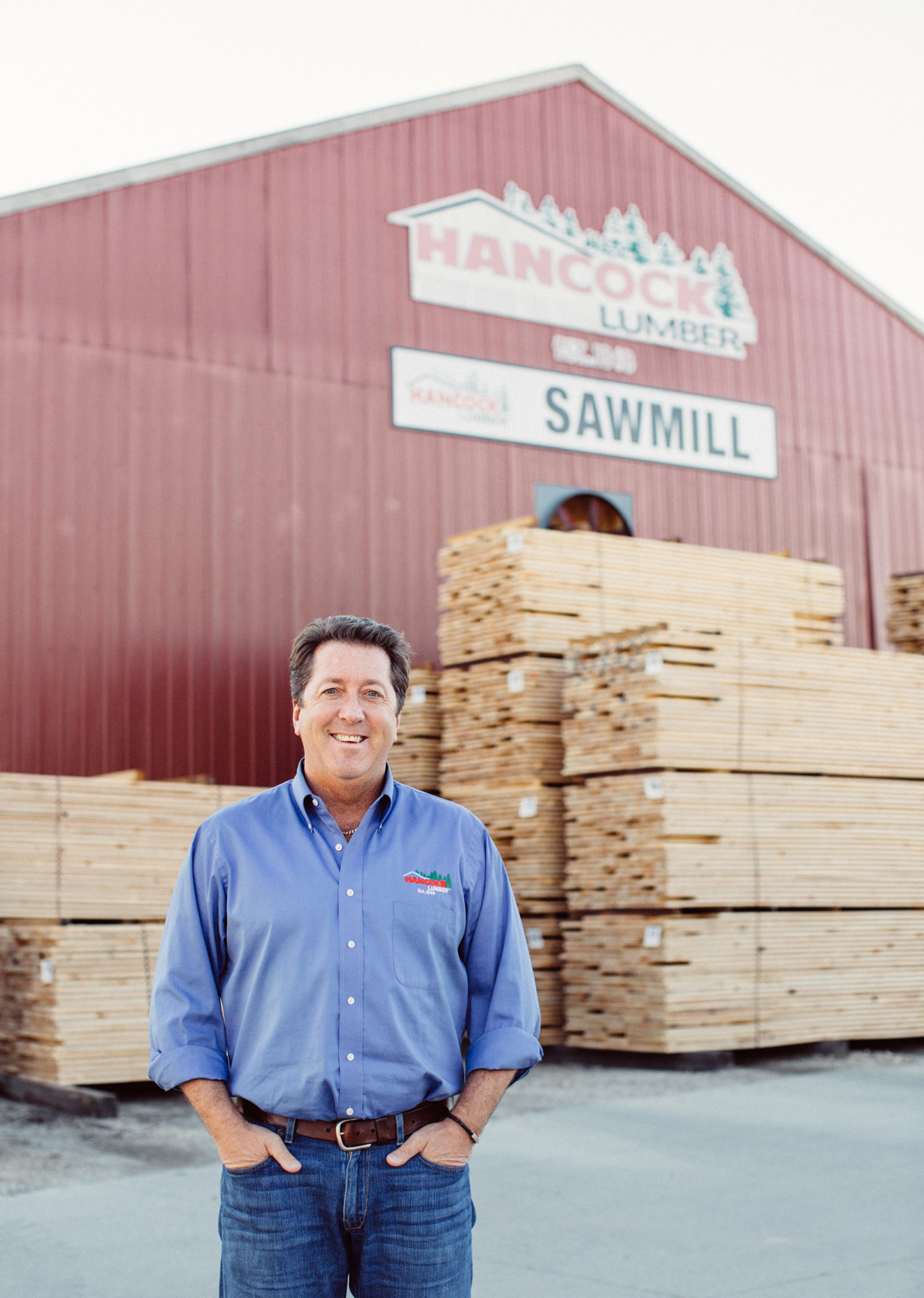 Kevin Hancock, CEO of Hancock Lumber. Photo credit: Jessica Weiser