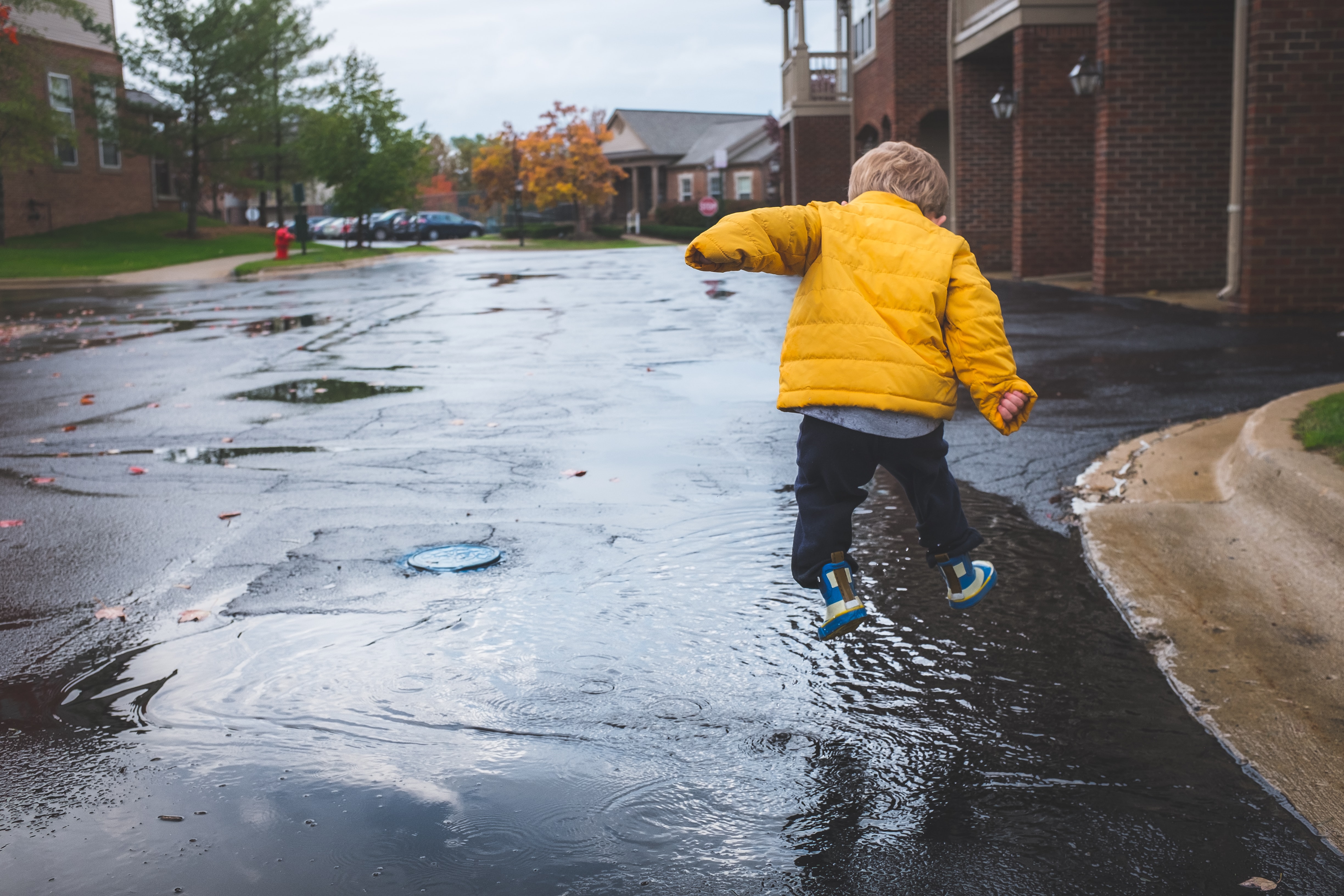 Child Playing in the Rain Source: Unsplash