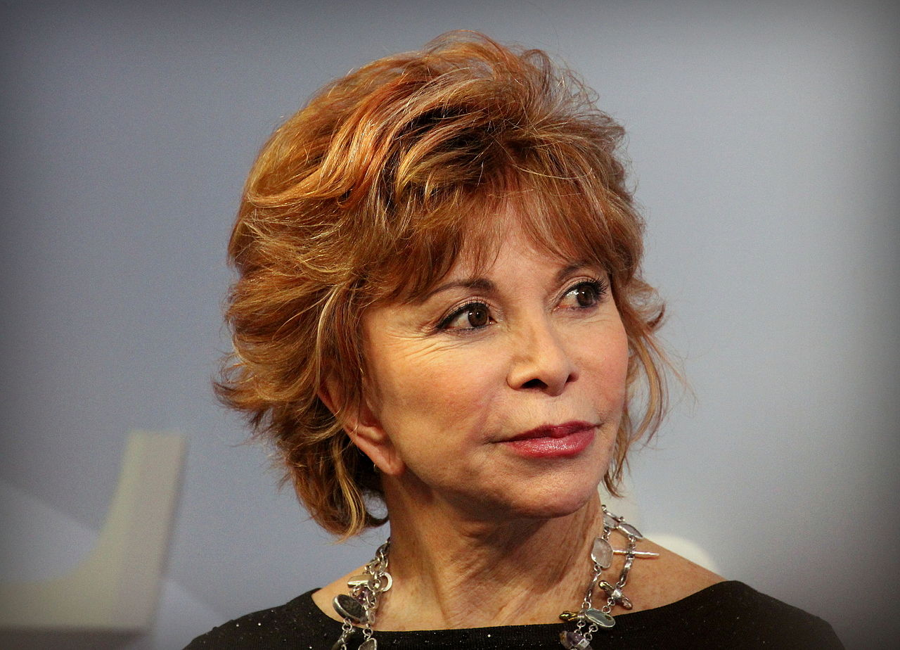 Isabel Allende at the 2015 Frankfurt Book Fair. 
Image by Heike Huslage-Koch, Wikimedia Commons.