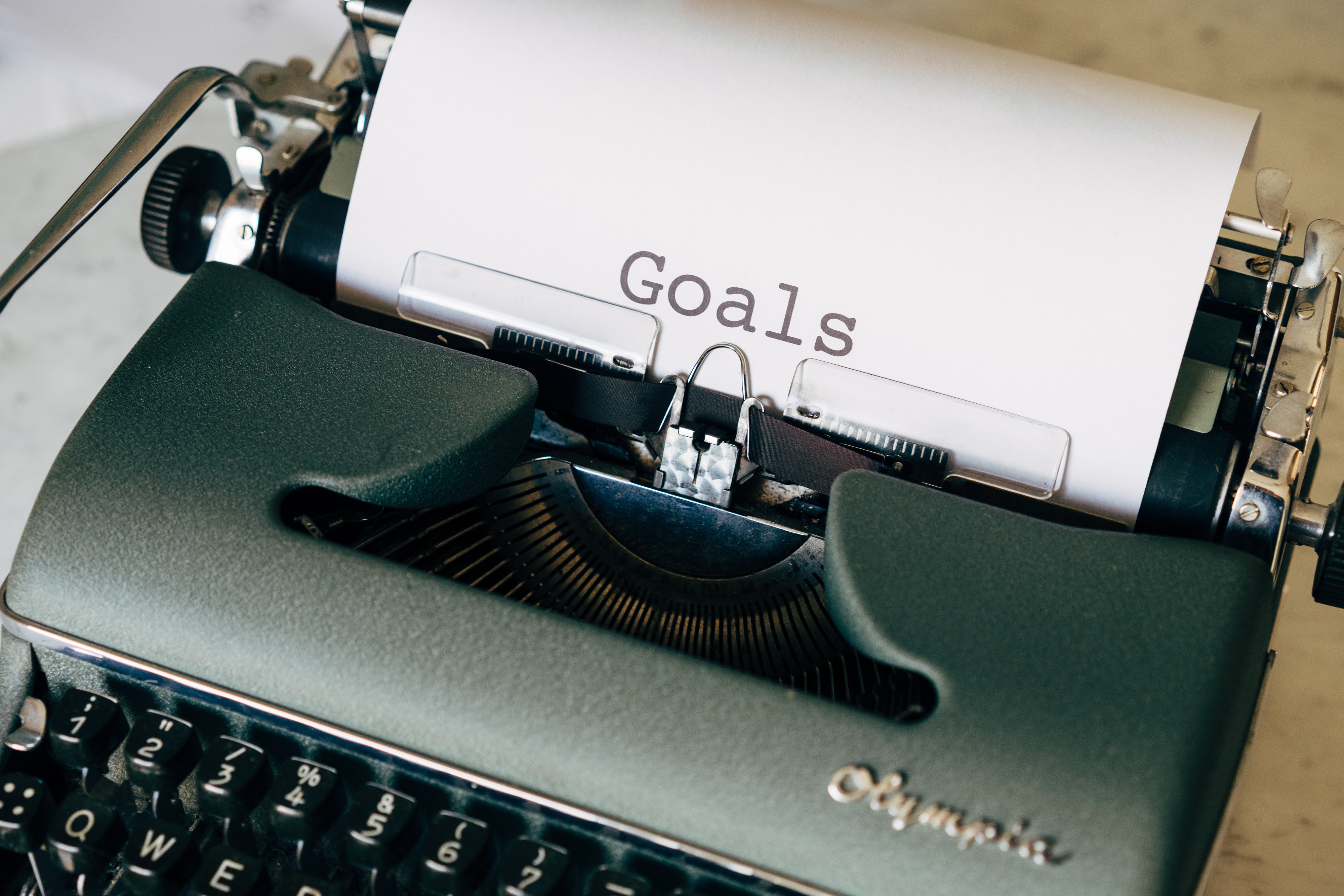 writing-down-goals