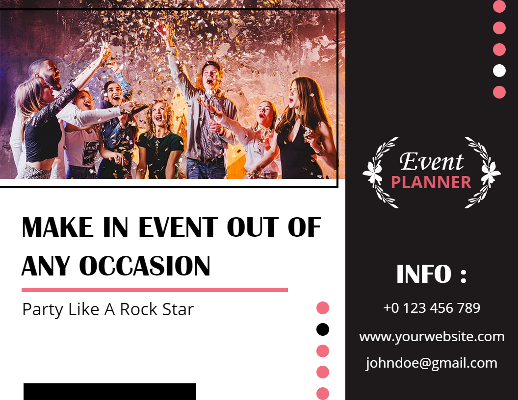 Party Brochure Templates