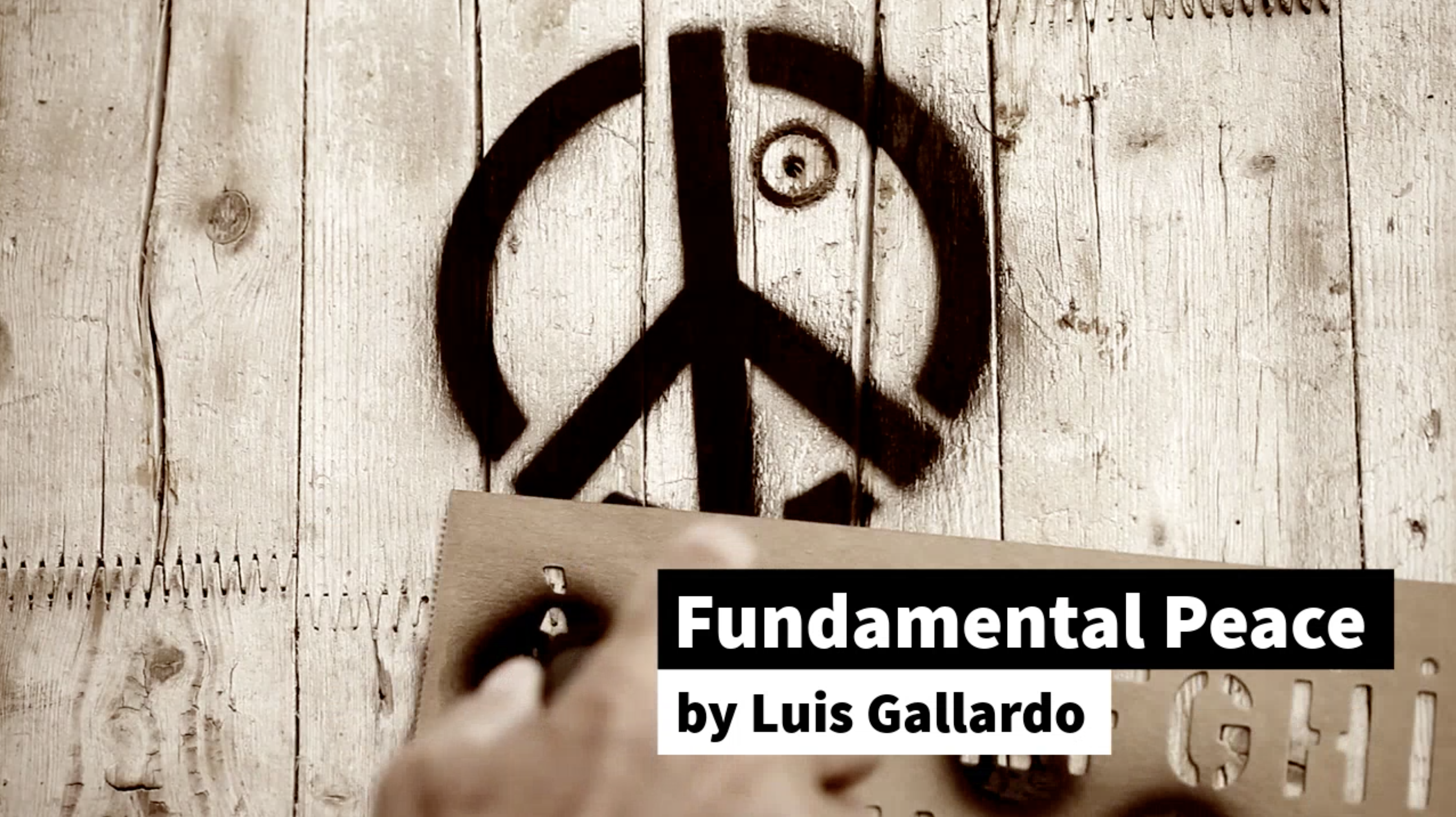 Fundamental Peace by Luis Gallardo