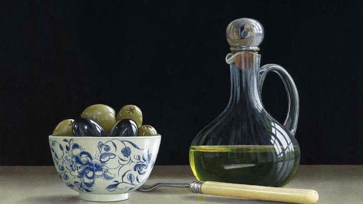 Olives and Olive Oil, Artist, Tim Gustard
