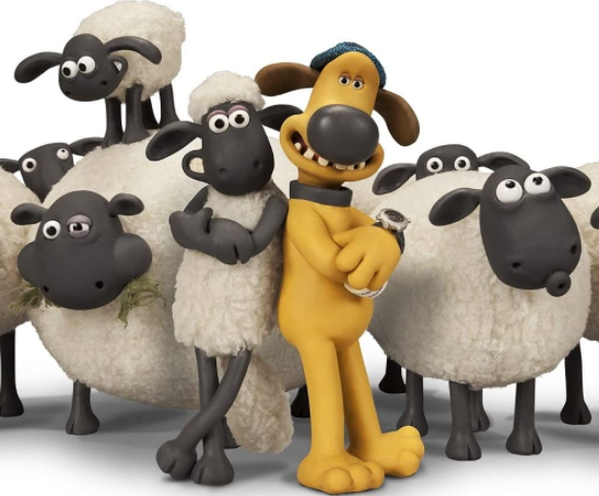 Title image courtesy of IMDb.com. In Shaun the Sheep story, the manager is the sheepdog, while the leader is Shaun the sheep although he doesn&#039;t have any title.