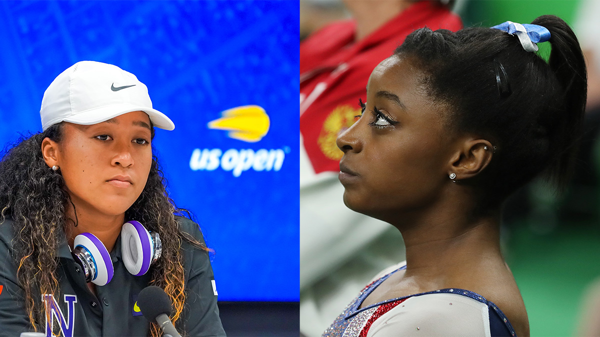 American gymnast Simone Biles (pictured right) has withdrawn from Thursday&#039;s individual all-around competition after previously stepping back from the team finals. Before this, Japanese tennis player Naomi Osaka (pictured left) took a mental health break after paying $15,000 for skipping her post-game press conference. Photos courtesy Leonard Zhukovsky / Shutterstock.com