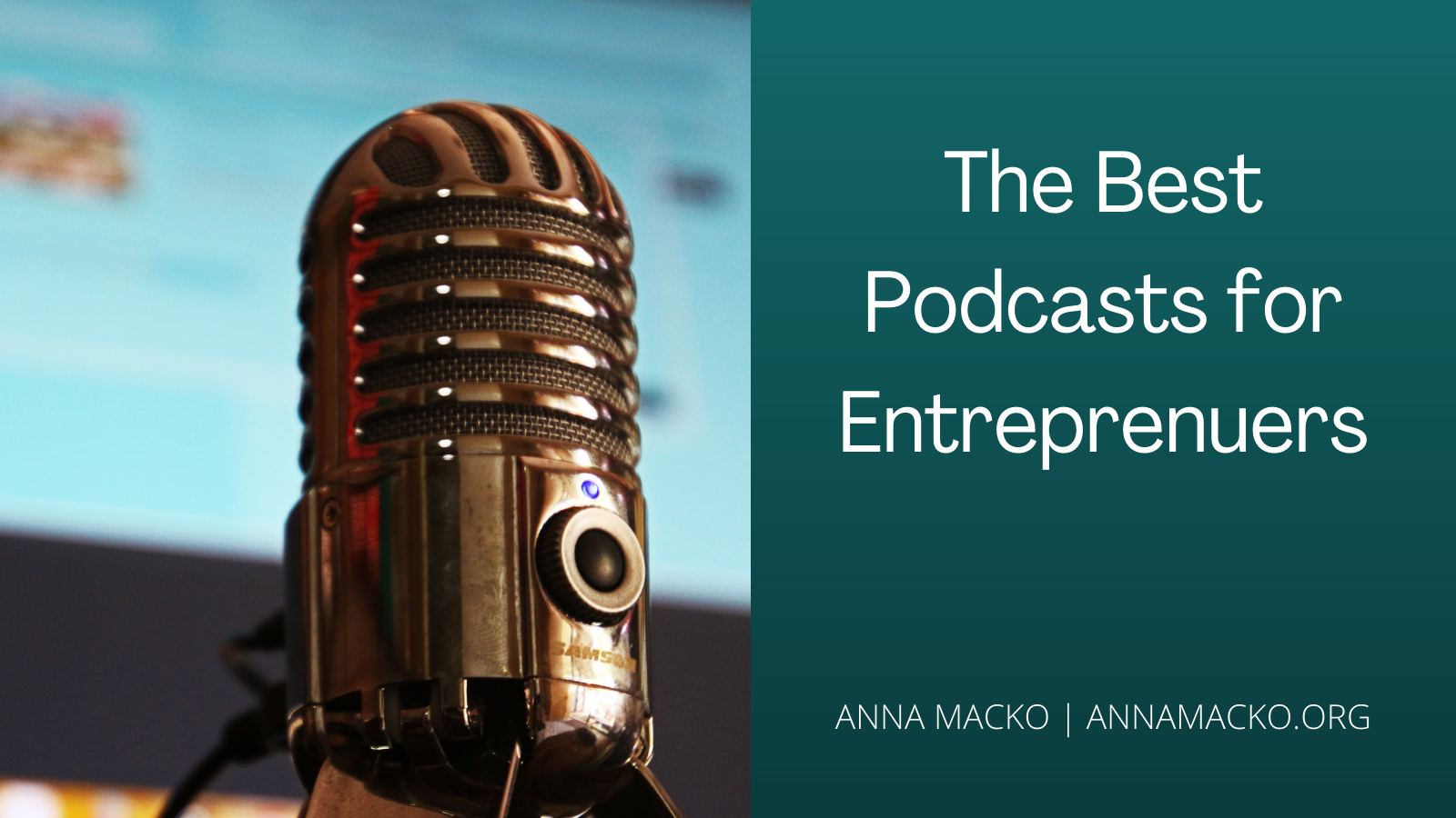 Anna Macko Org Entrepreneurship Podcast