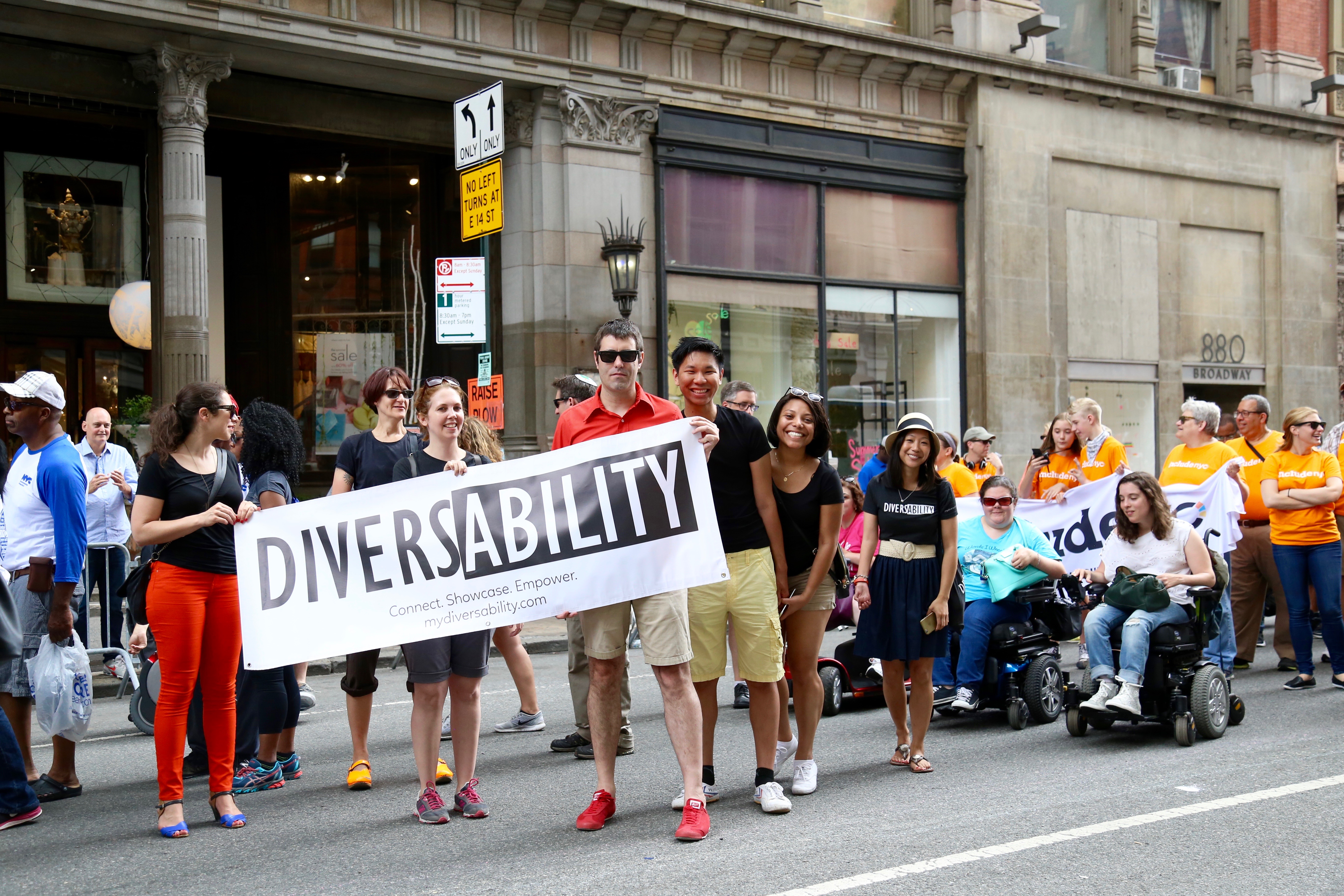 Diversability at the NYC Disability Pride Parade