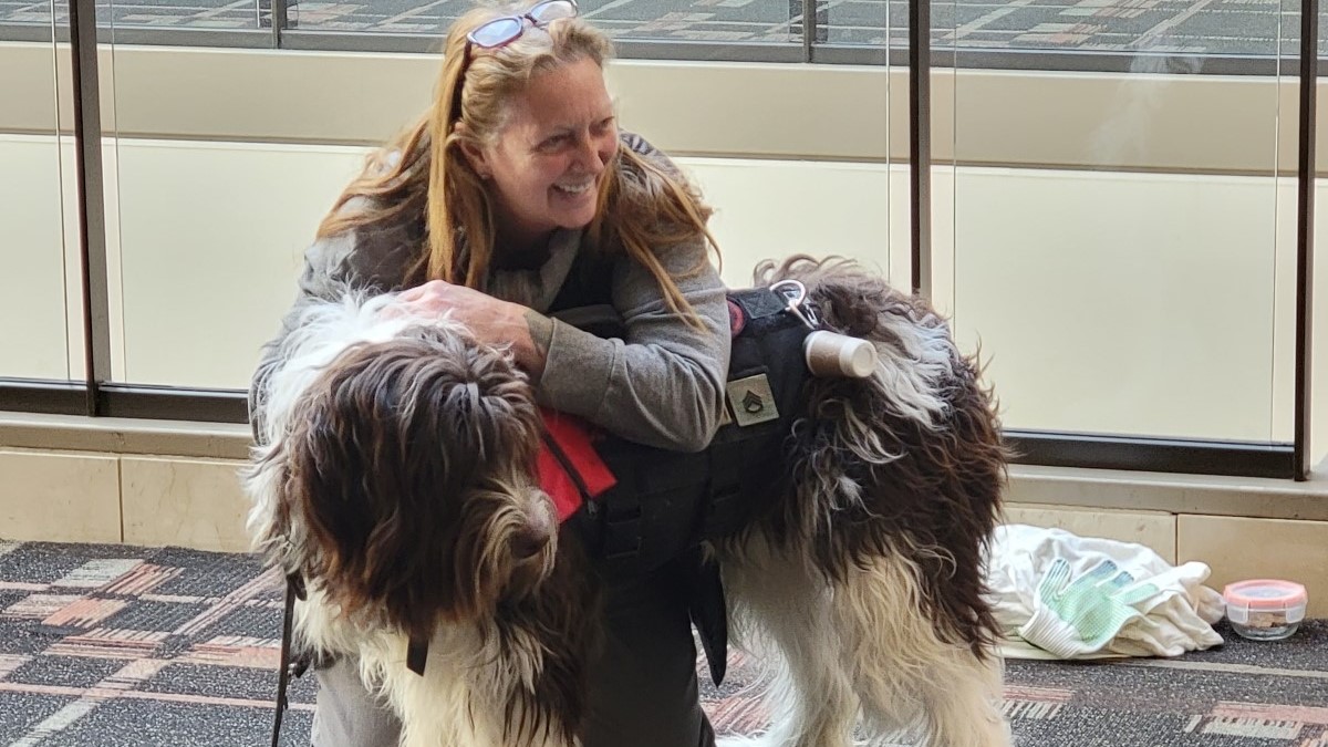 Kimberly Brenowitz is the founder of Paws for Life USA, a nonprofit organization that custom trains service and therapy dogs, enabling people with disabilities to lead more empowered and independent lives./Courtesy Kimberly Brenowitz
